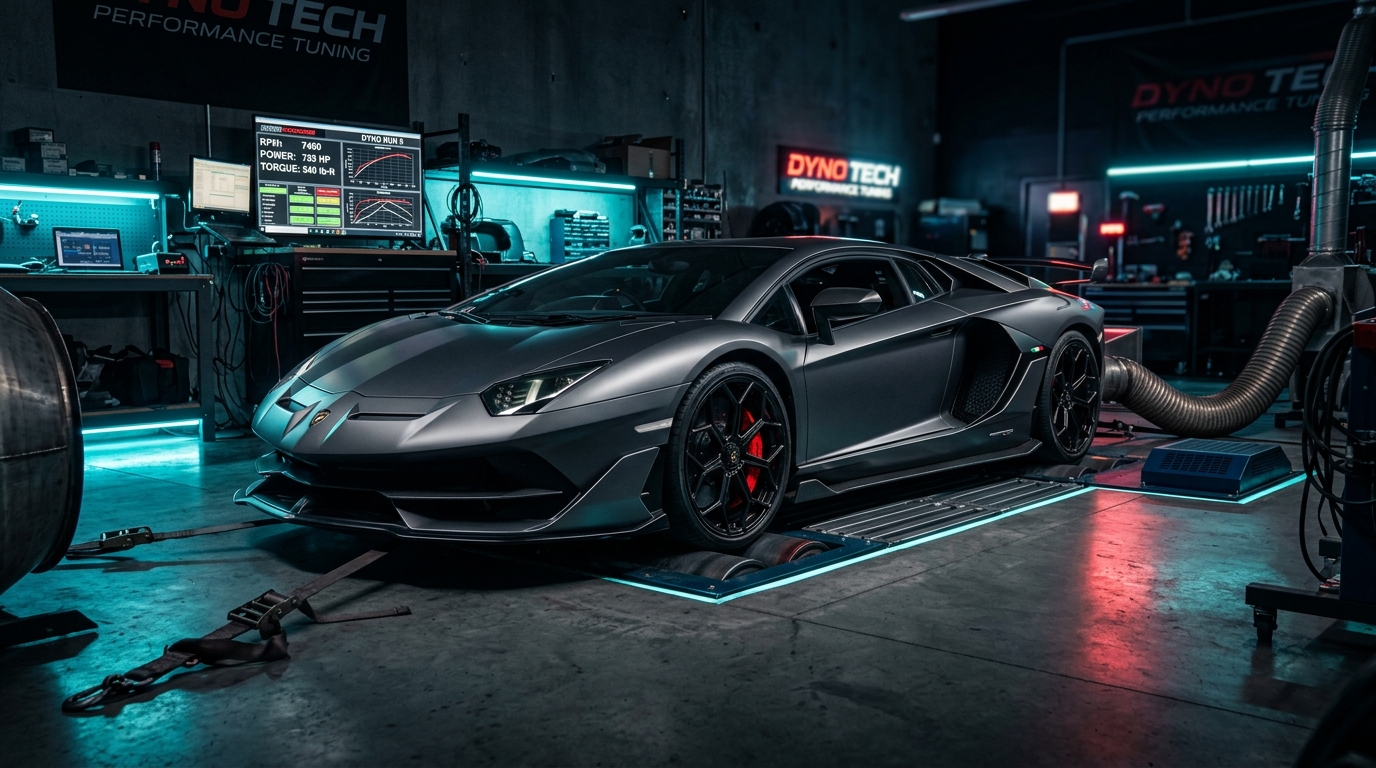 Dyno Tuning Supercar